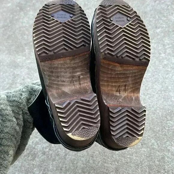 Cox of Yorkshire Leather & Sheepskin Boots Women’s Size 41 Made in Sweden - Picture 10 of 13